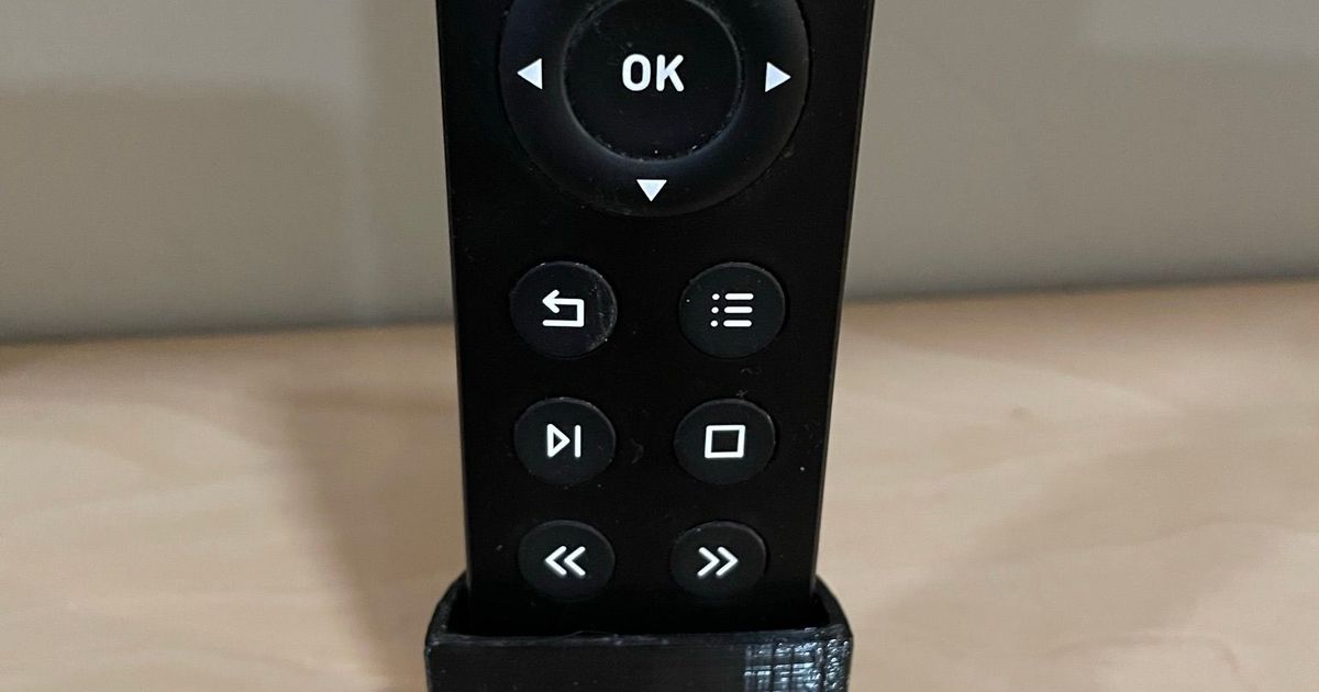 OSMC Kodi Remote Control Stand by SammyP Download free STL model