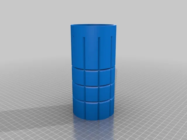 Tall decorative tumbler glass