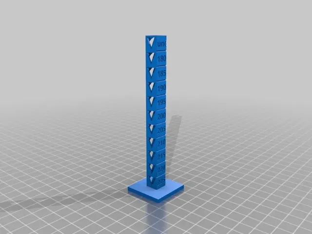 Temp Calibration Tower 180-225