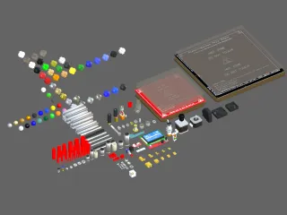 My Blender 3d-printing parts/materials library VanessaE | Download STL model