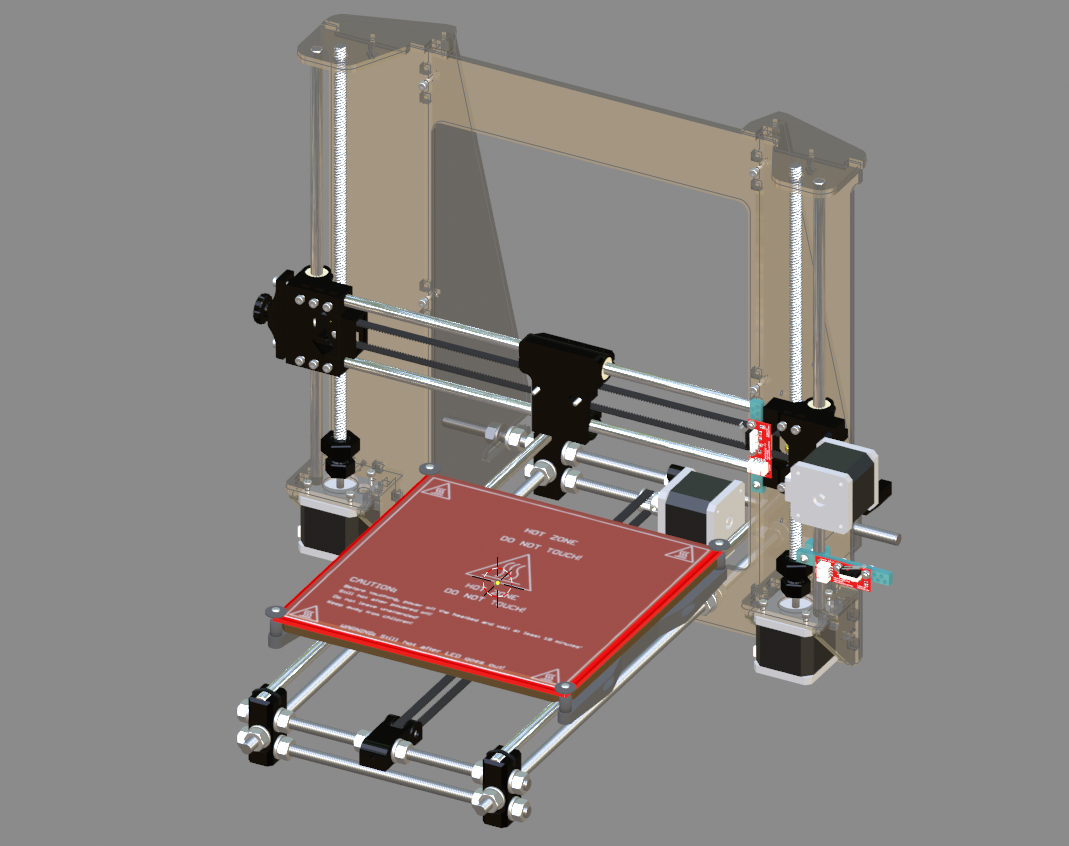 Prusa i3 MK1 Blender model