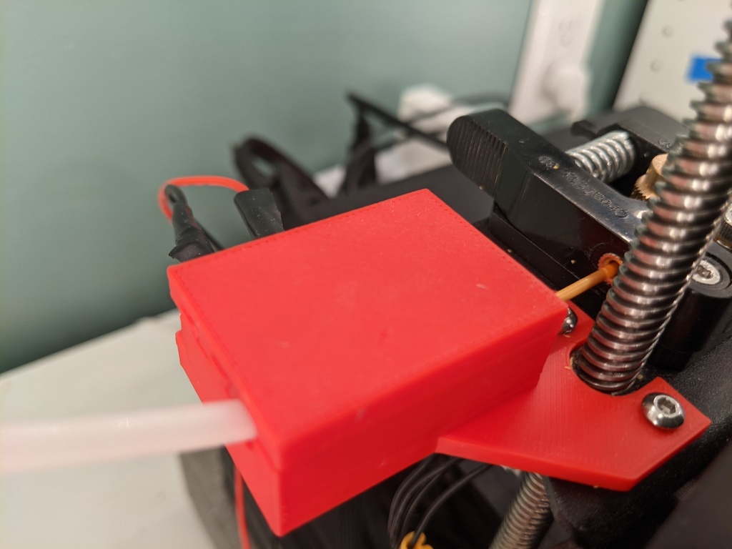 Filament Runout Sensor Microswitch Enclosure and Guide