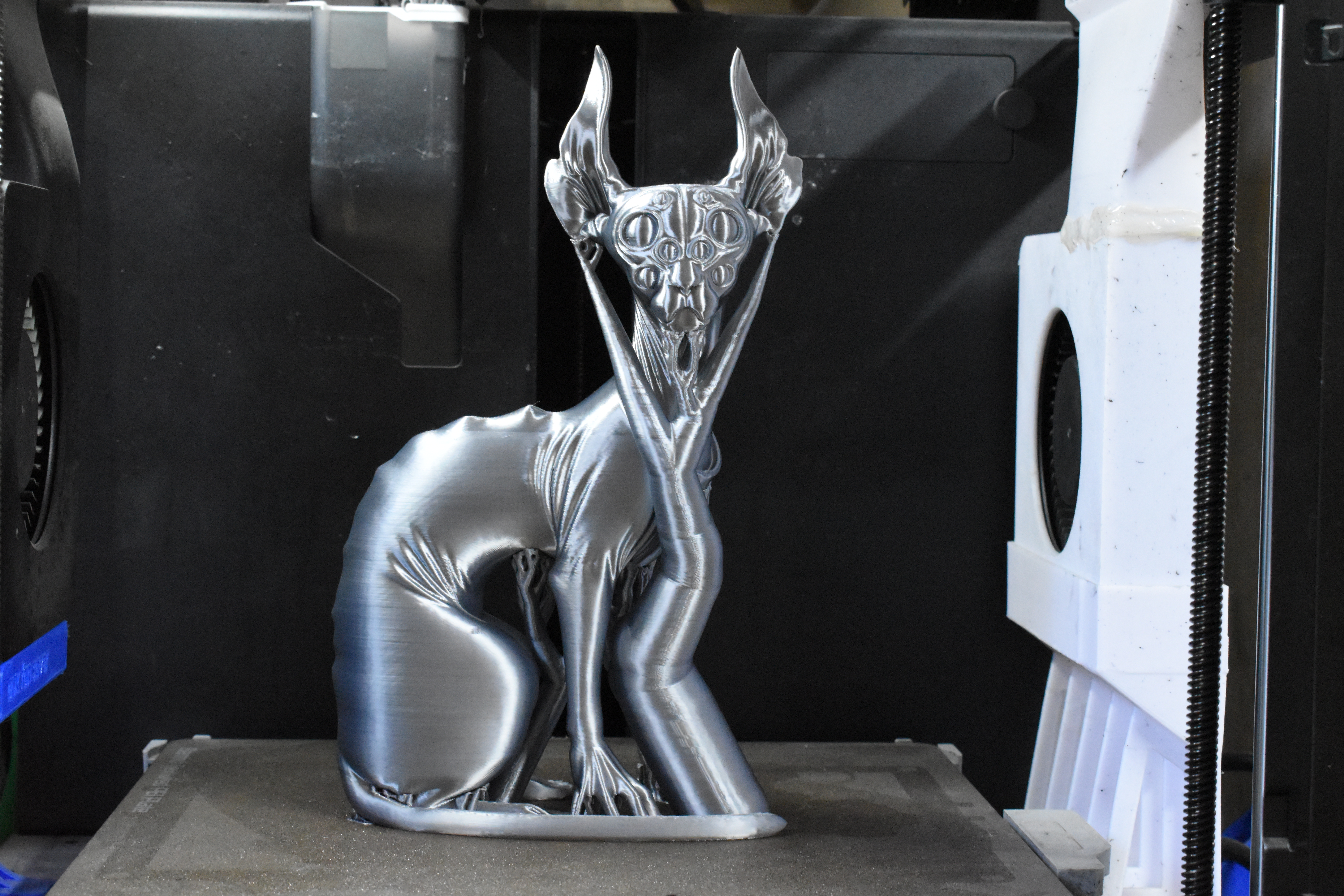 Miniatura 3 do modelo 3D alien cat