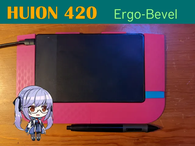 Ergonomic Bevel for Huion 420