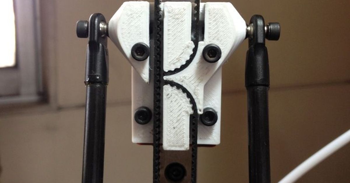 Kossel Mini Carriage R2 by boksbox | Download free STL model ...