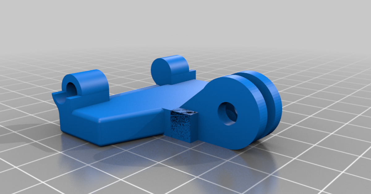 Logitech C930 to Gopro mount by ochm | Download free STL model ...
