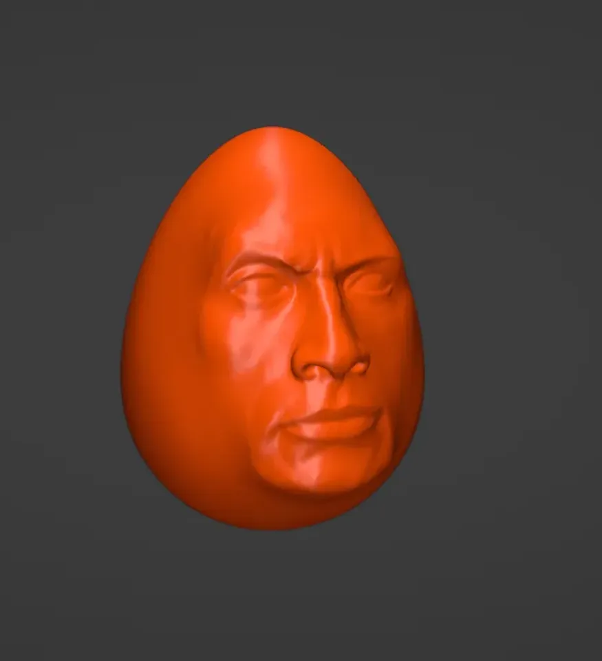 Dwayne Egg Johnson Sticker for Sale by aliyahwood