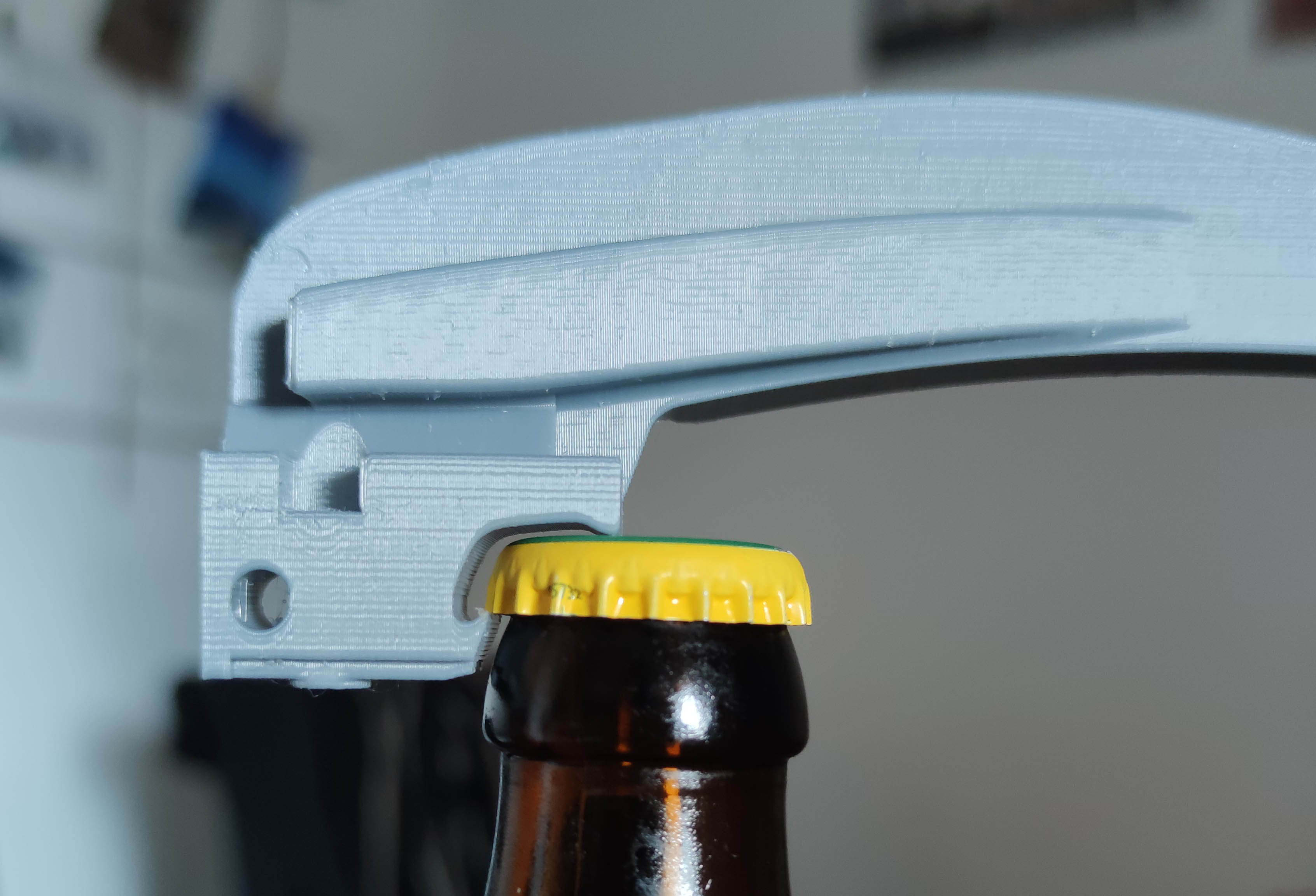 Laryngoscope bottle opener