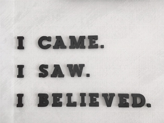 I came. I saw. I believed. (AMERICAN FALL)