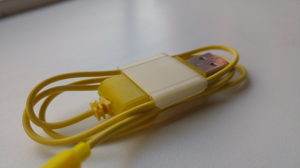 drone charging cable holder