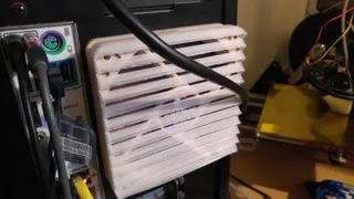 120mm directional fan shroud
