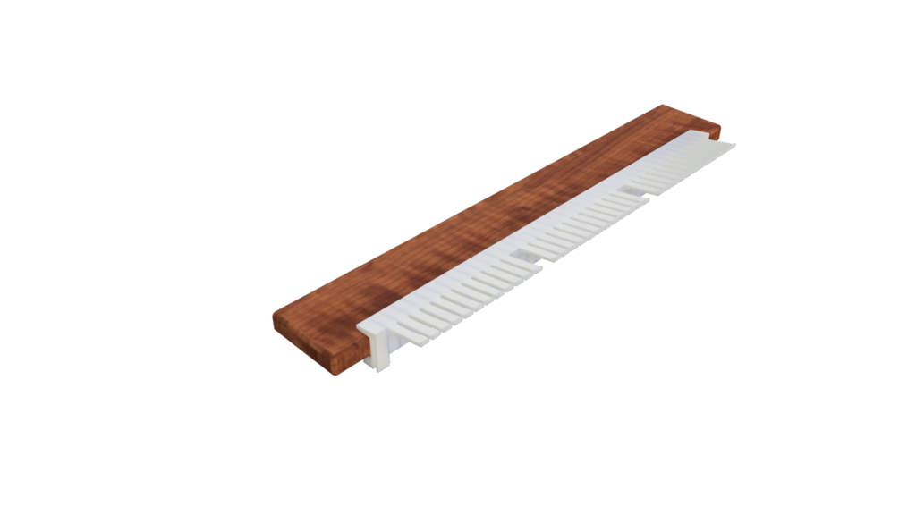 Miniatura 4 do modelo 3D Customizable cable rack
