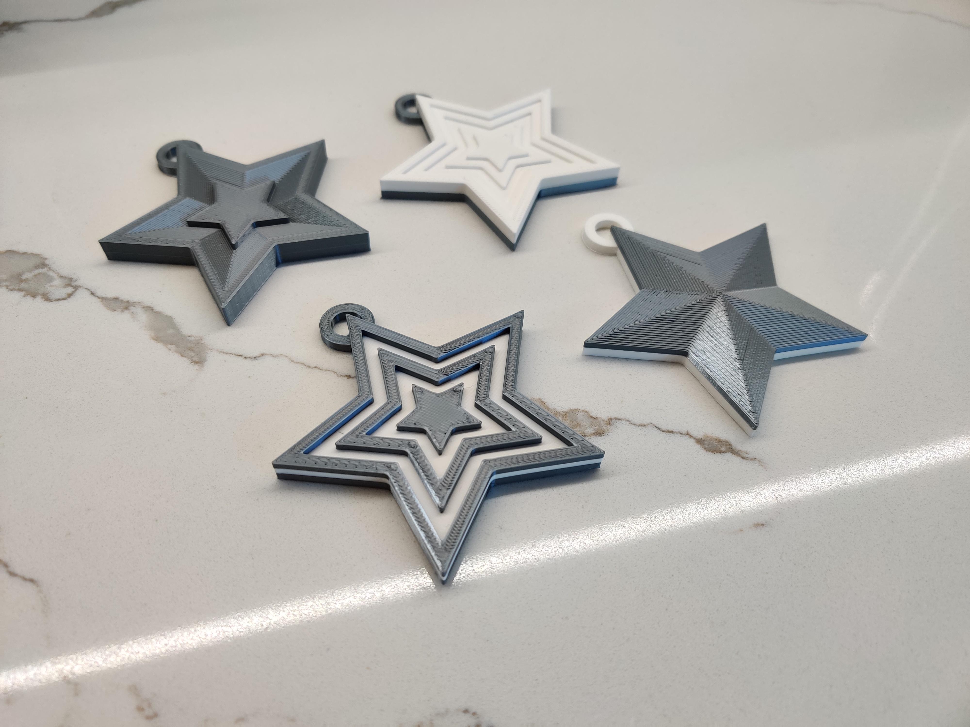 Star Decorations - For Hanging or as Balloon Weights
