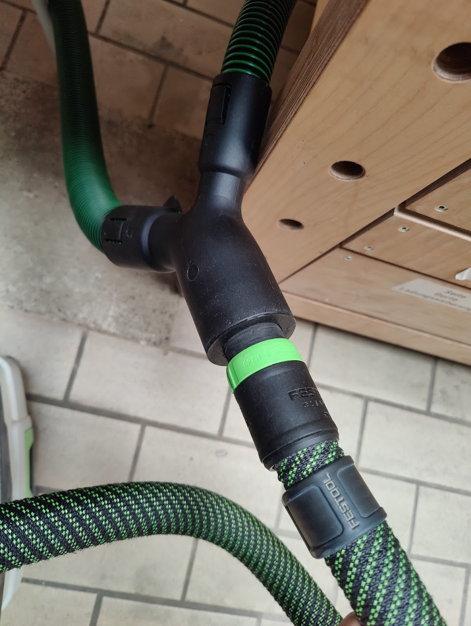 Festool D27/D36 bayonet to 52mm Adapter