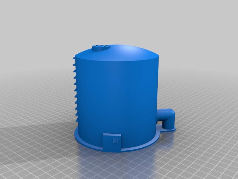 Storage Tank for 28mm Gaming