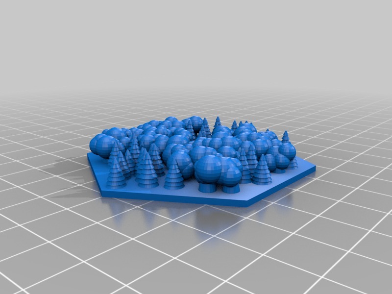 Forest Tile for Memoir '44 Board Game