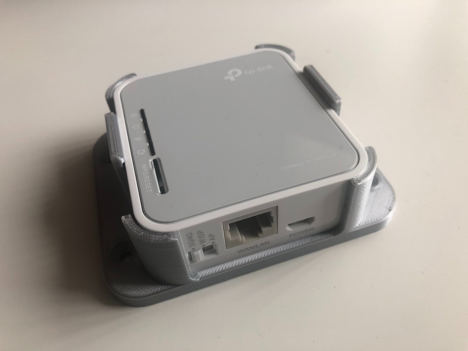 TP-Link MR3020 Wallmount von towilab | Kostenloses STL-Modell ...