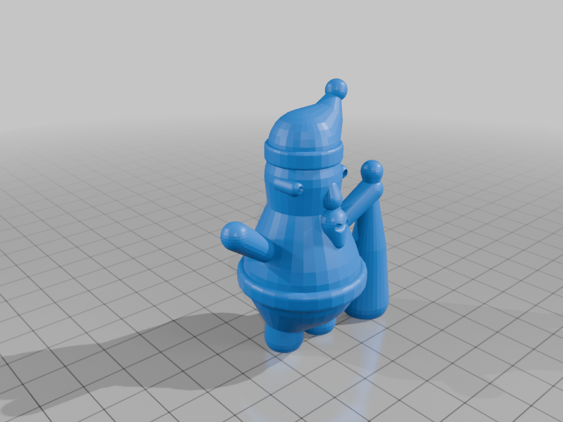 fat santa 3D model