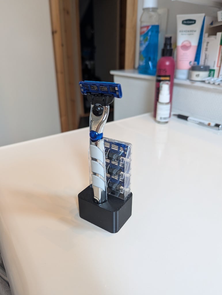 Gillette Mach 3 holder 3D model