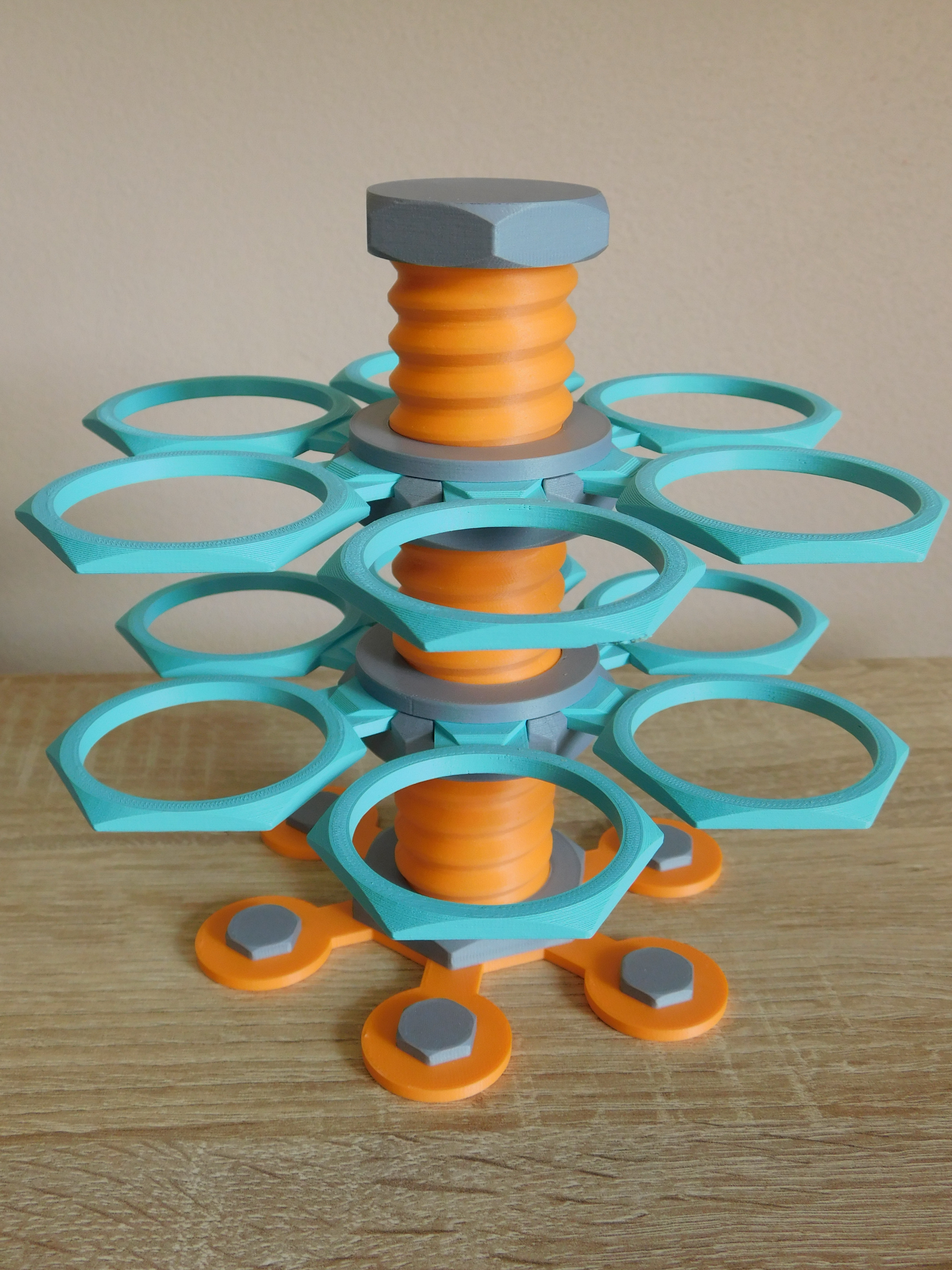 Miniatura 2 do modelo 3D Table stand for coffee capsules
