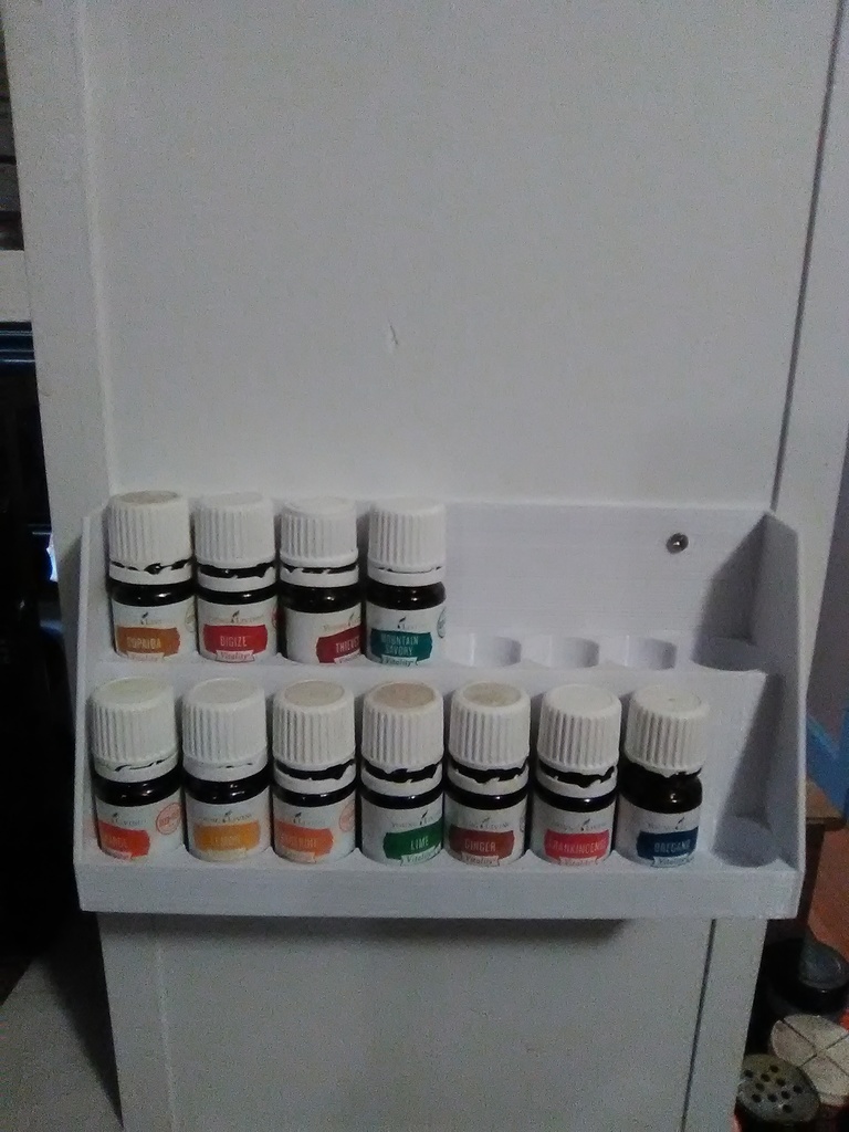 Essential Oil Wall Rack