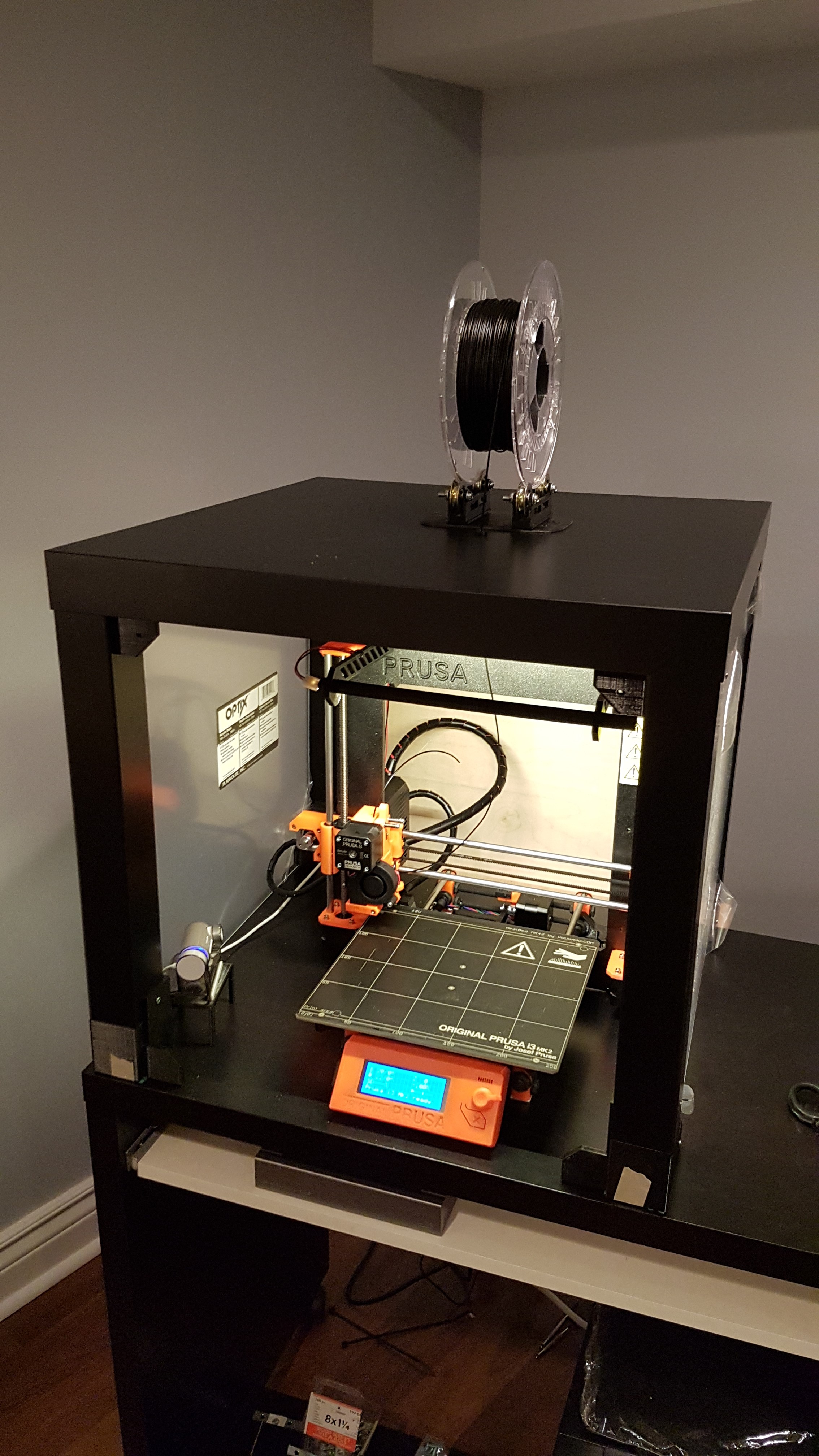 Miniatura 6 do modelo 3D Lack Table Risers for Enclosure