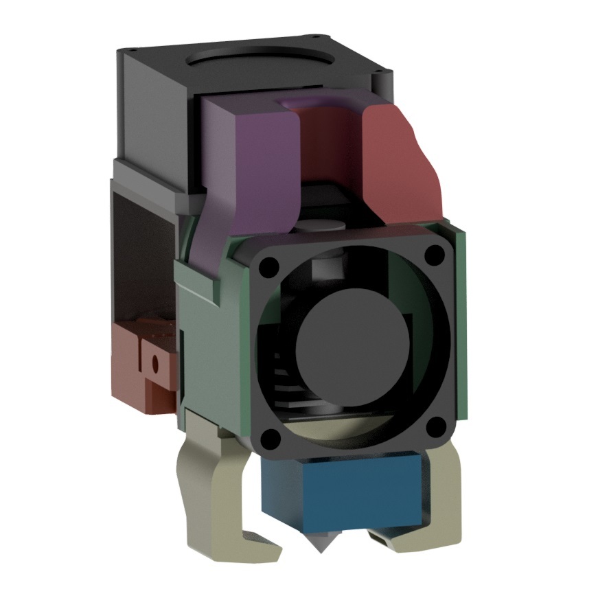 Sapphire S Microswiss Hotend Mount