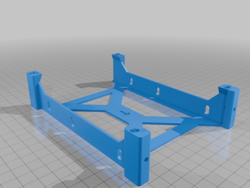Miniatura 5 do modelo 3D Modular 3.5" Hard Drive Rack