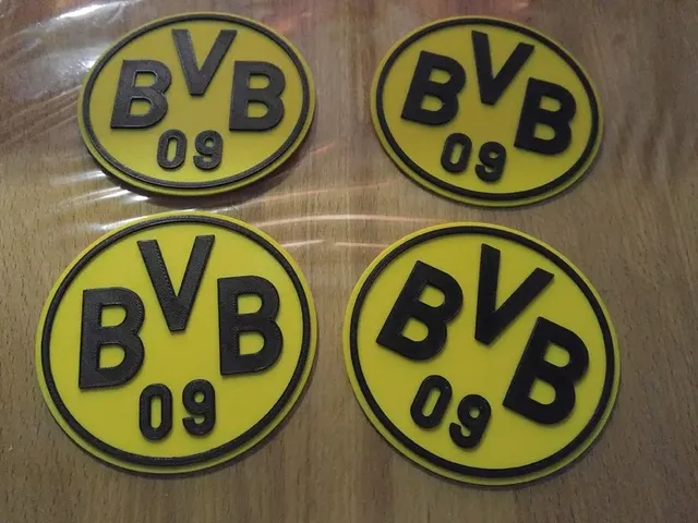 BVB Borussia Dortmund Drink Coaster / Beermat