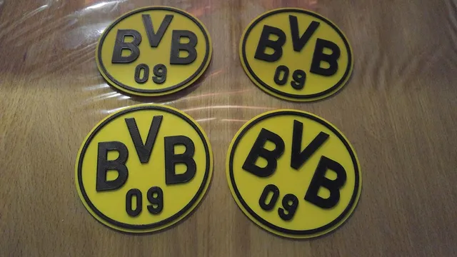 BVB Borussia Dortmund Drink Coaster / Beermat