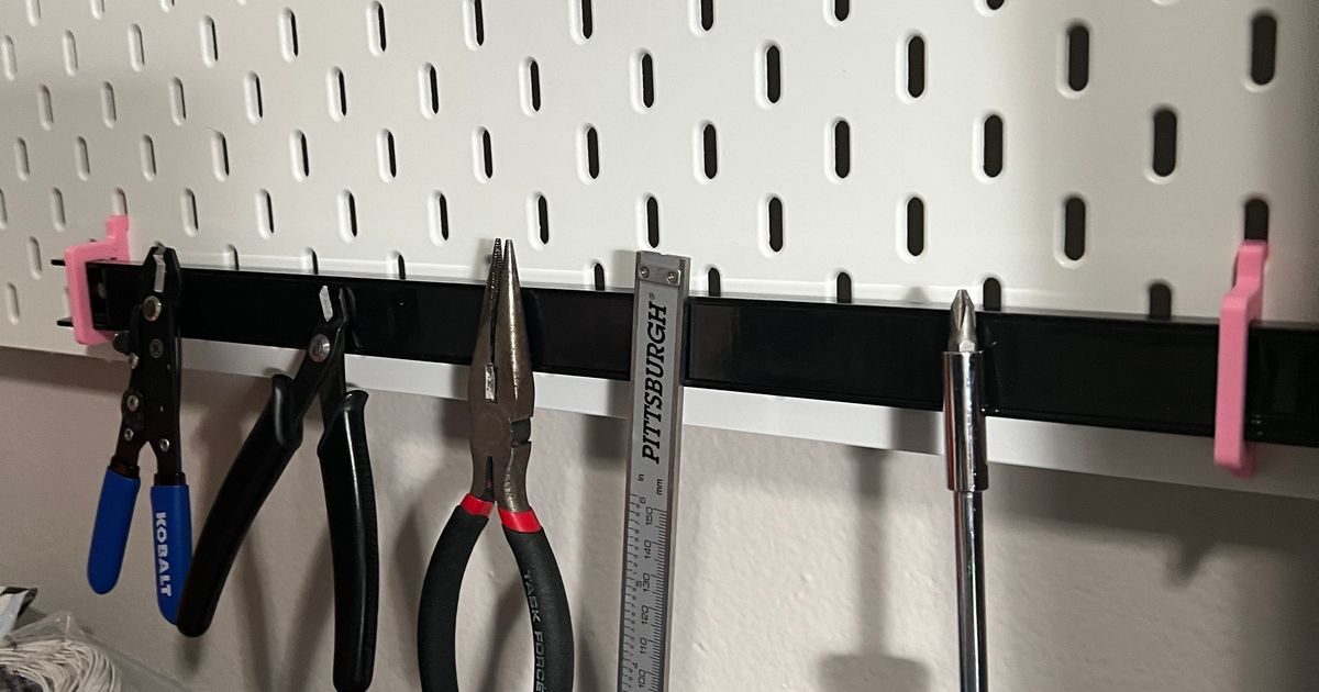 Harbor Freight Tool Skadis Holder by lloydlll Download free