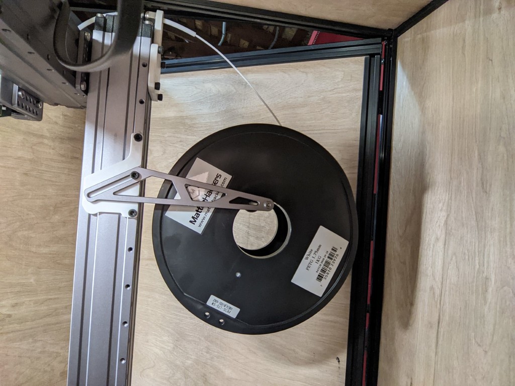 SnapMaker 2 Filament Spool Arm Horizontal Adapter