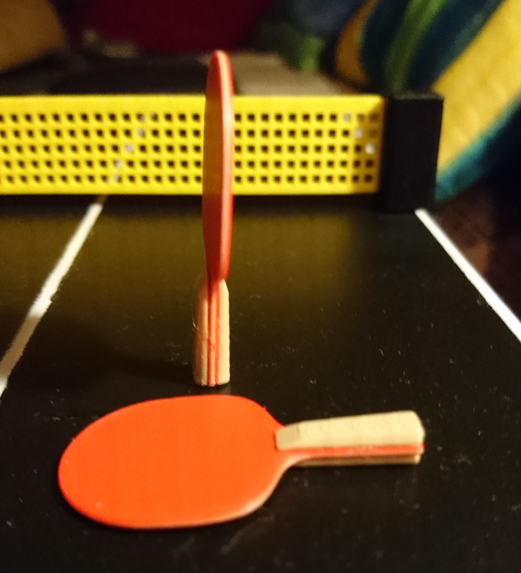 Miniature table tennis paddles by Antimaterie | Download free STL model ...