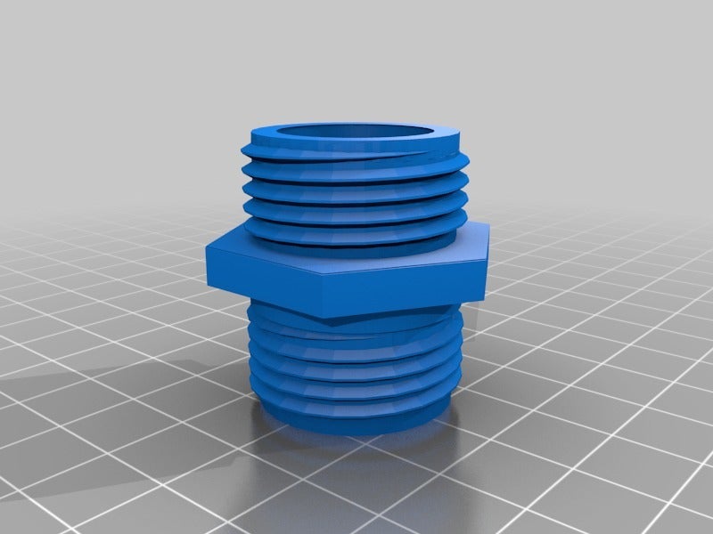 Bucket hose adapter connector by Hobb3s Download free STL model