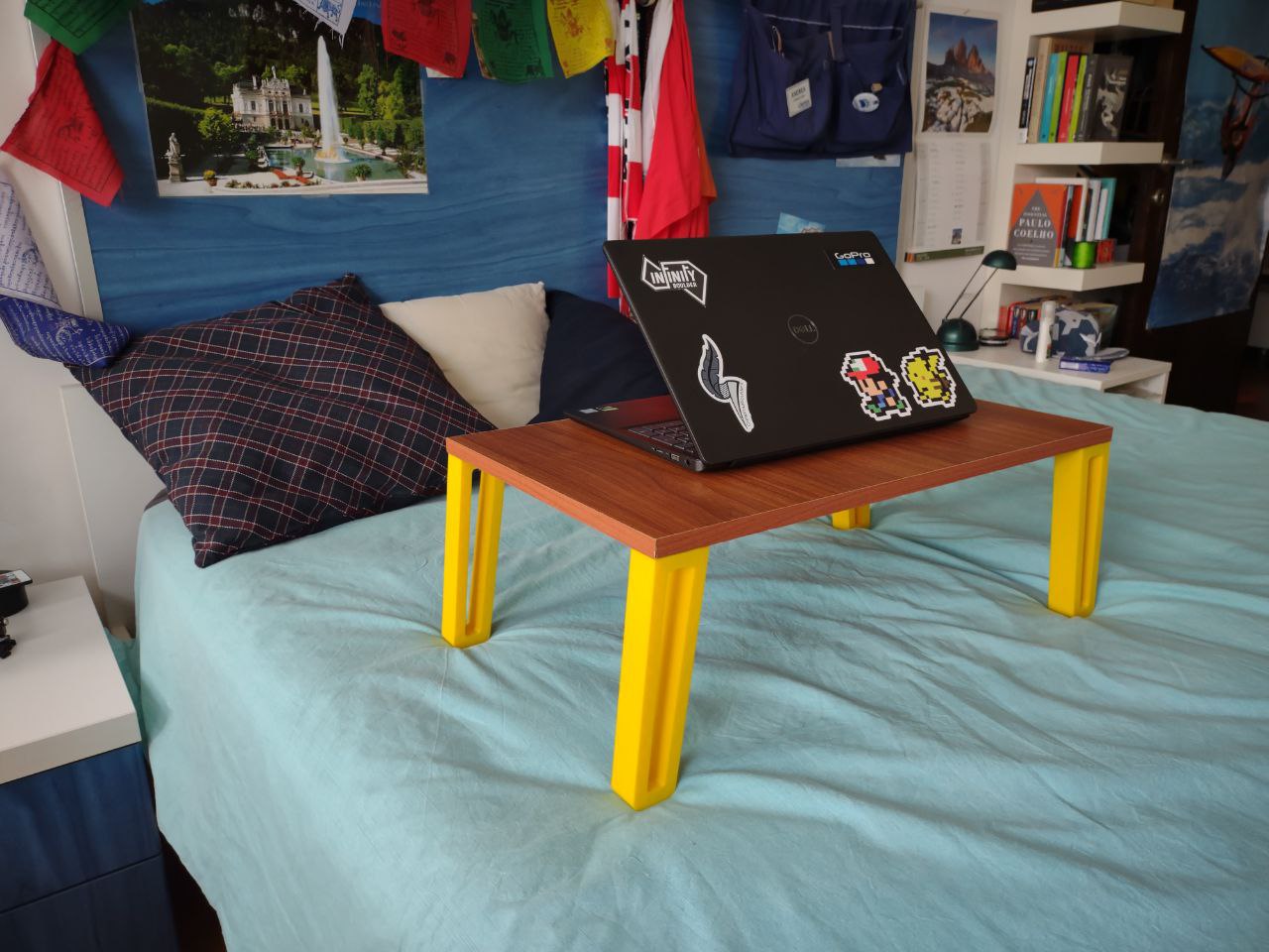 Bed coffee table leg