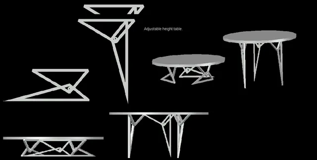 Adjustable Table Legs