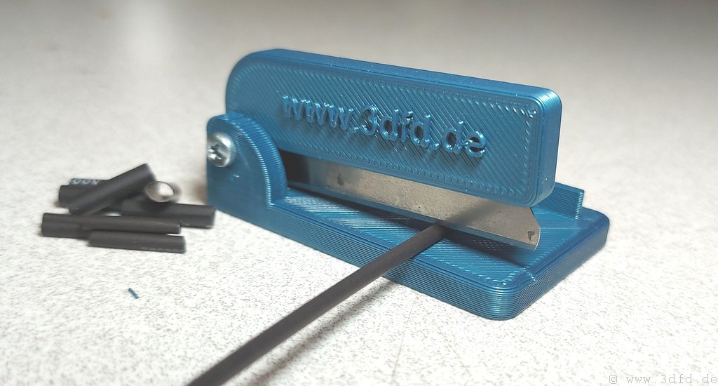 Shrink Tubing Cutter 1025mm by 3DMuc Download free STL model