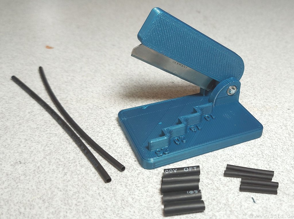 Shrink Tubing Cutter 1025mm by 3DMuc Download free STL model