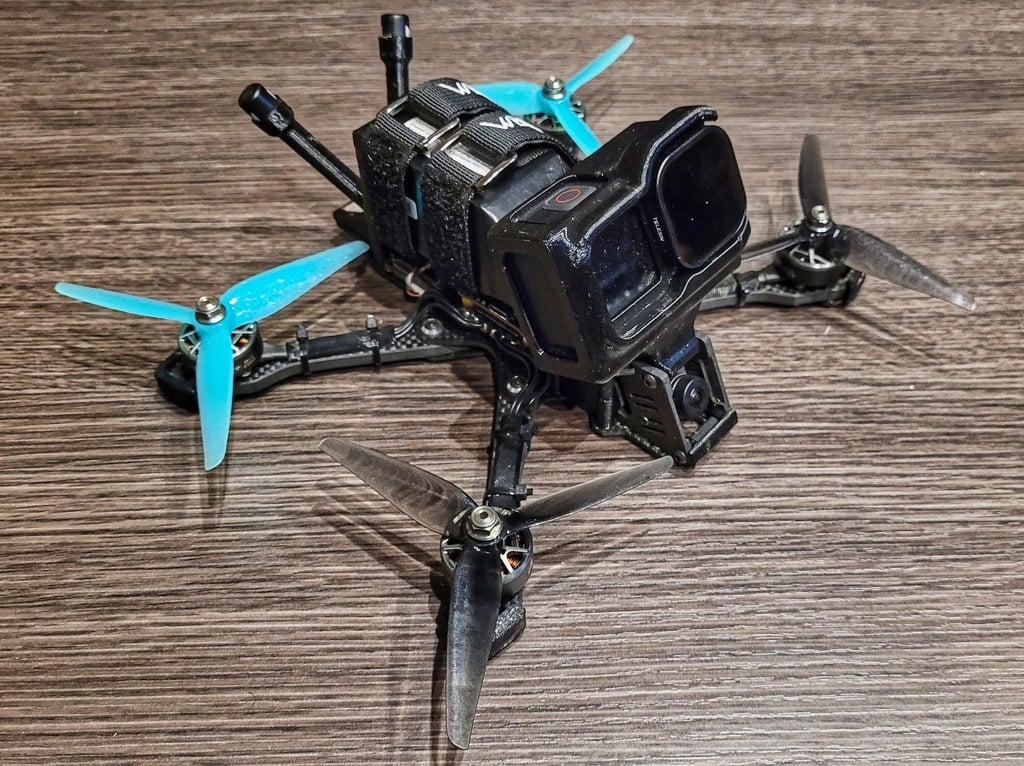 JeNo 5,1" Gopro 9 mount 3D model by kC