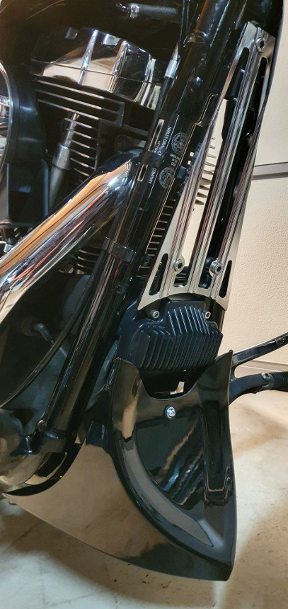 Produktbild von Kotflügel Vorne Spoiler Für Harley Davidson Fatboy Softail Touring