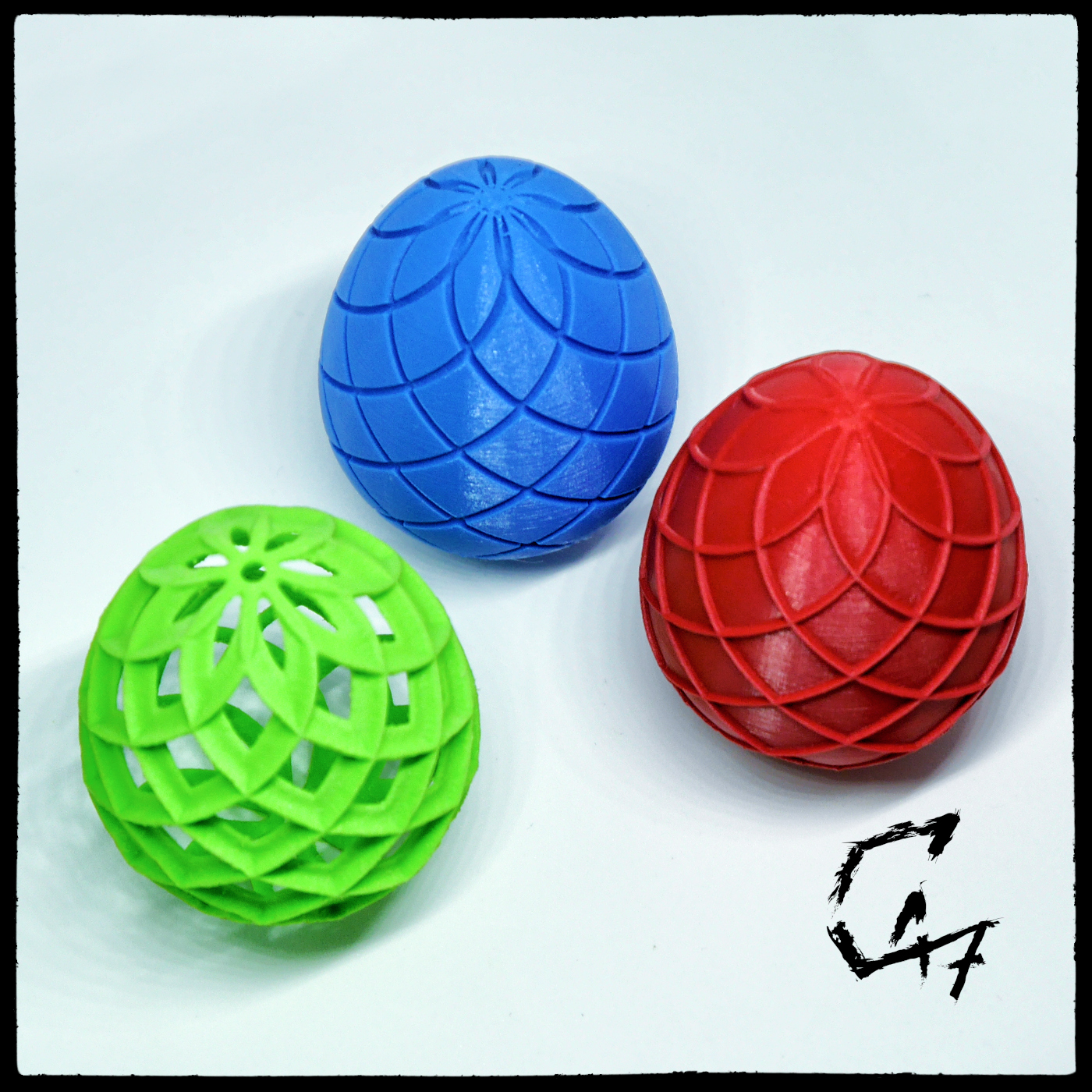 Miniatura 2 do modelo 3D Easter Eggs 2021