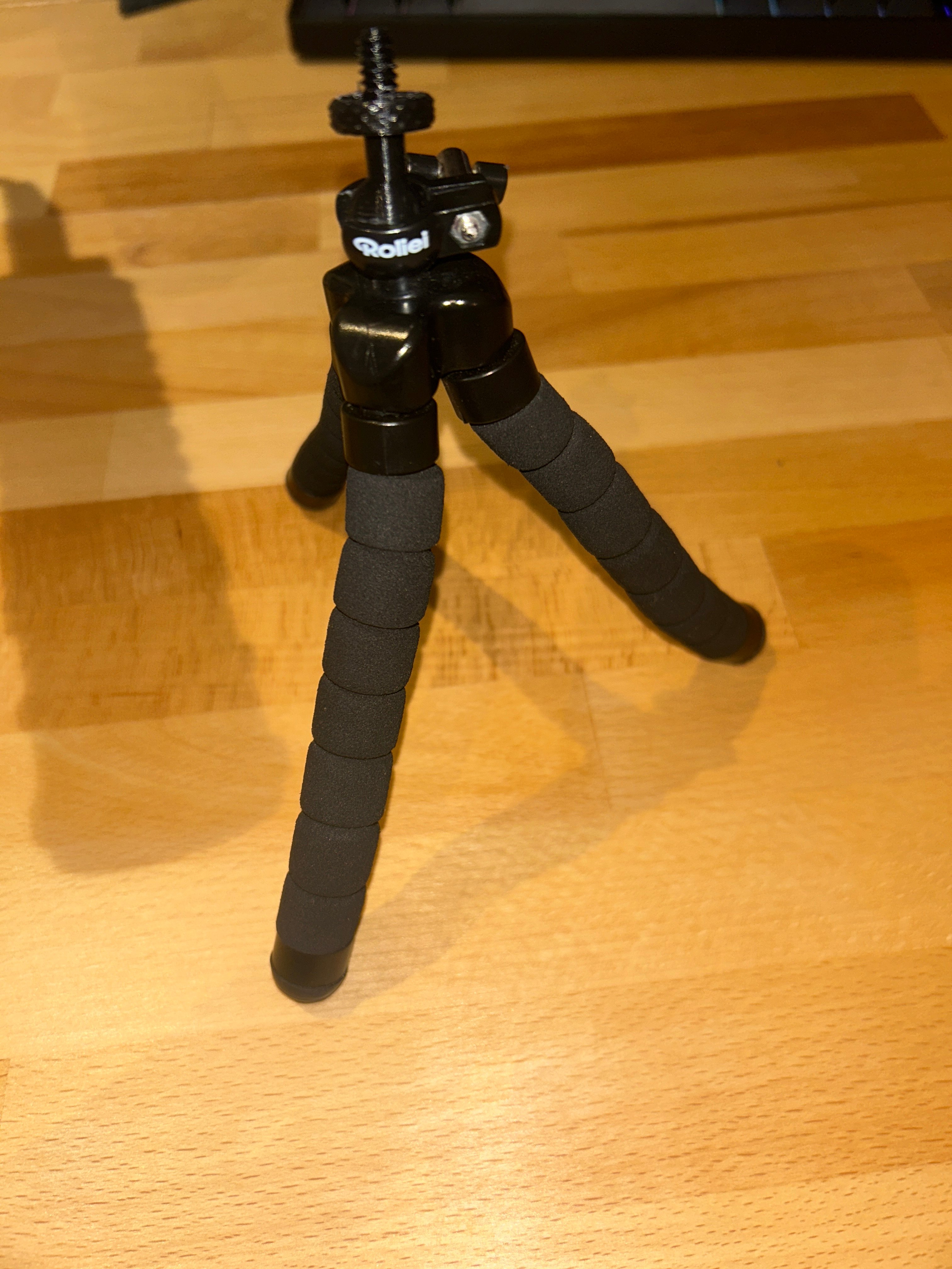 Replacement Parts for small Rollei tripod, ball joint and leg holder 3D model