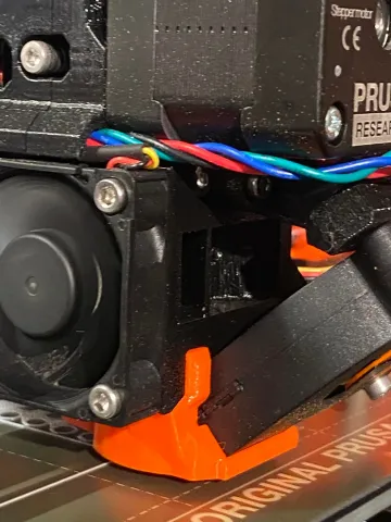 Prusa i3mk3s+ dragonfly hotend part cooling fan