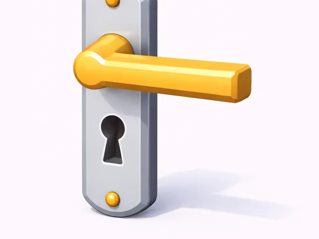 Low Poly Door Handle
