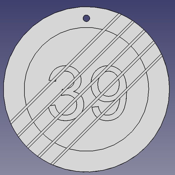 Schild Ende 39