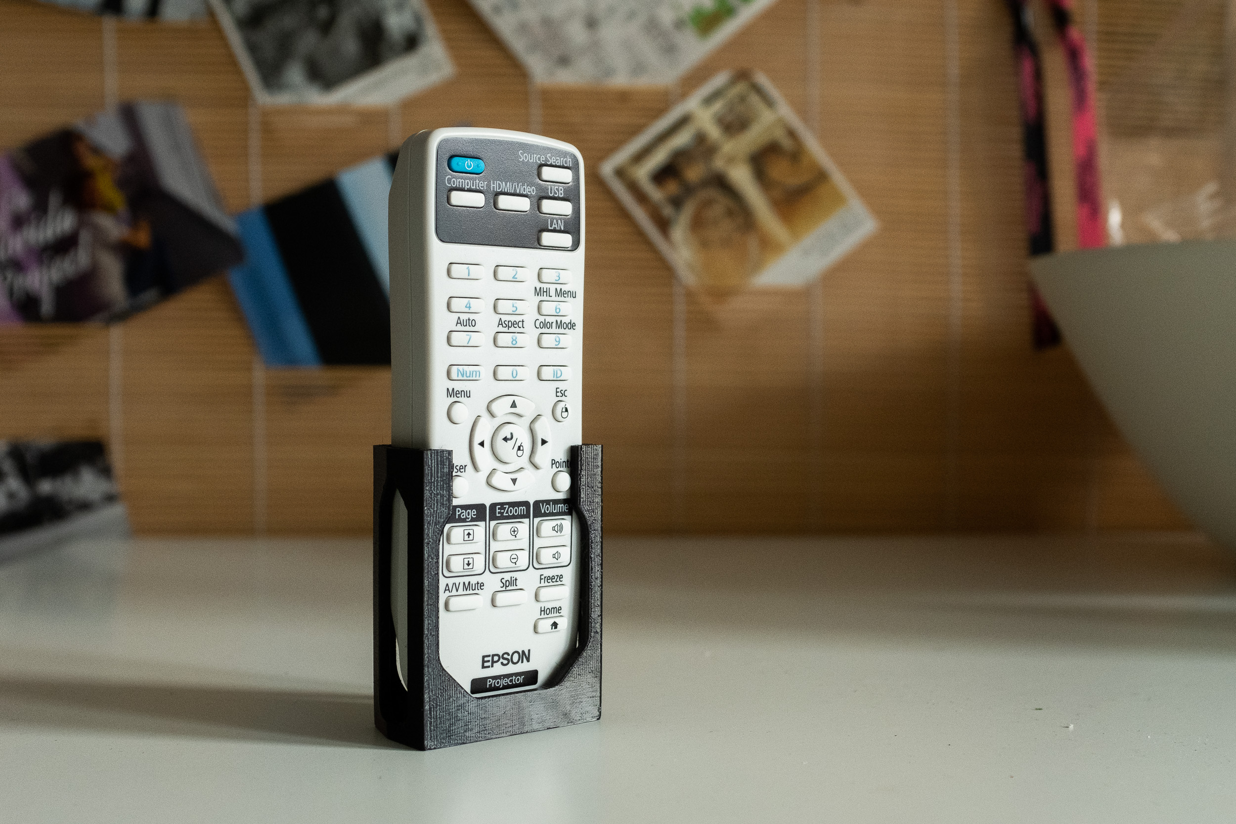 EPSON projector remote wall mount by jsolon Download free STL model