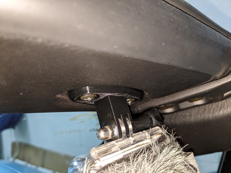 Miata Visor GoPro Mount Angled by Josh Download free STL model