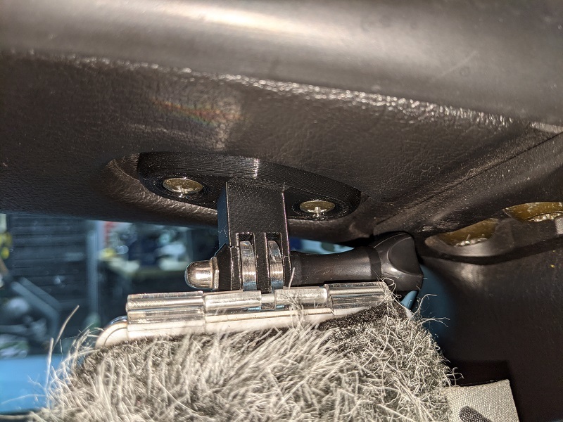Miata Visor GoPro Mount Angled by Josh Download free STL model