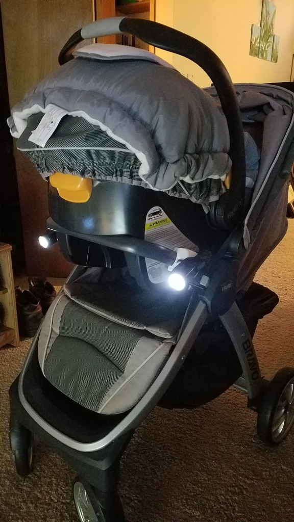 Chico Bravo Stroller Light Mount / Bracket