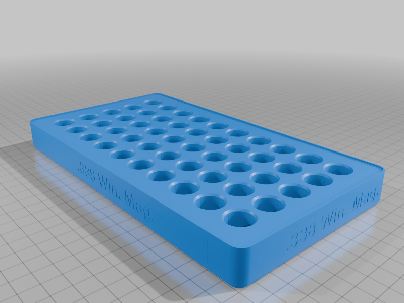 .338 Winchester Magnum Vase Mode Stacking Loading Block
